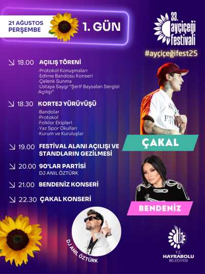 AYÇİÇEK FESTİVALİ